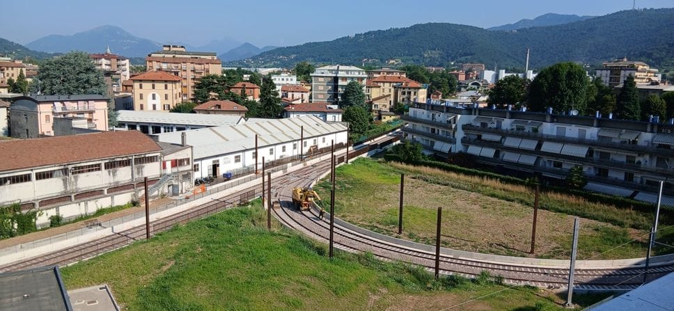 Tram T2 Bergamo-Villa d’Almè, lavori in chiusura: rispettata la scadenza Pnrr del 30 giugno - Foto