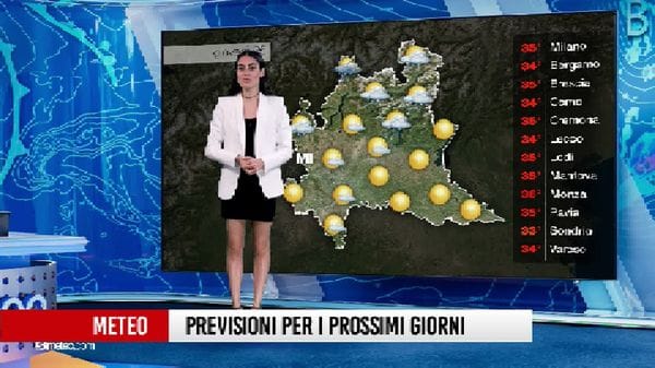 Meteo: caldo in ulteriore aumento nel fine settimana