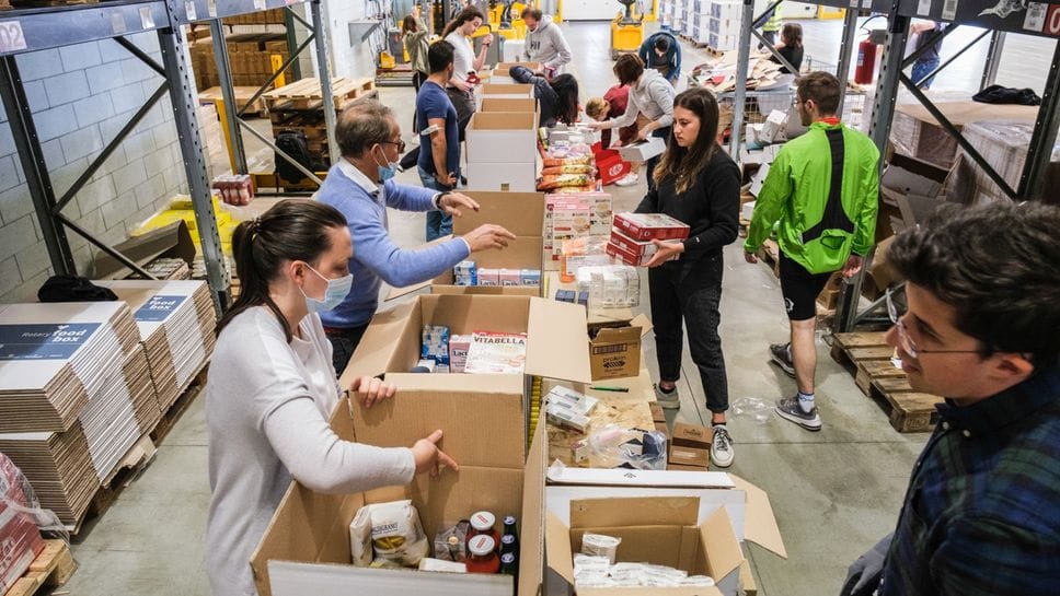 Rotary Food Box, mille prodotti per le famiglie della Casa di Leo