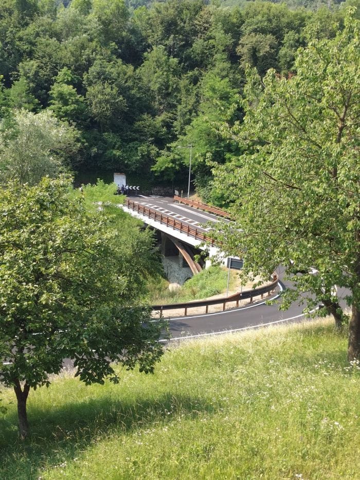 Gaverina, inaugurato il ponte tra Val Seriana e Val Cavallina