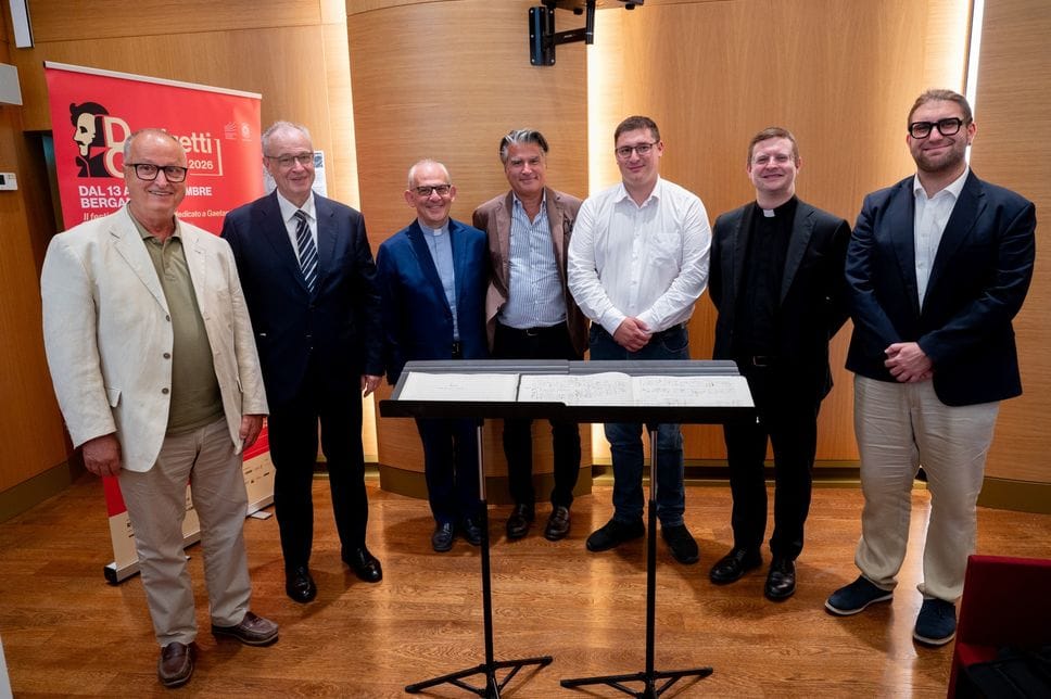 Scoperta sensazionale a Bergamo: composizione autografa di Donizetti trovata nella biblioteca del Seminario