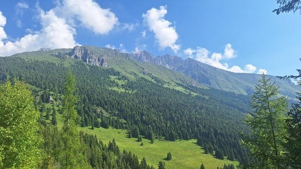 In montagna