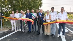 Bagnatica-Calcinate, inaugurata la nuova Sp 92 allargata