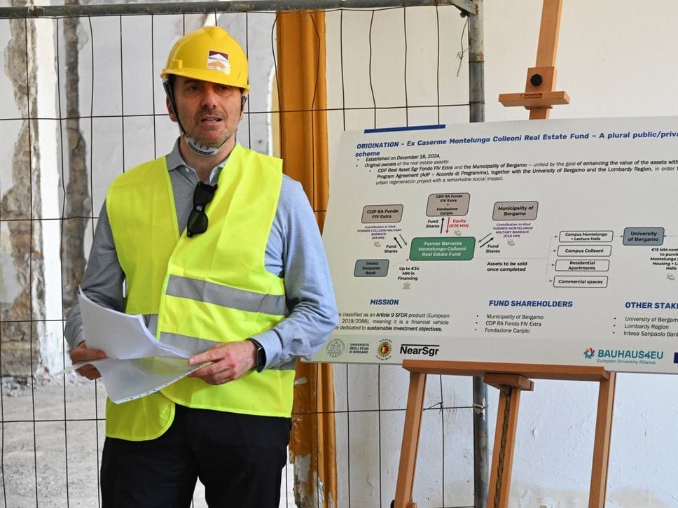 Ex Montelungo, a Bergamo studentato pronto per l’estate 2028 - Foto