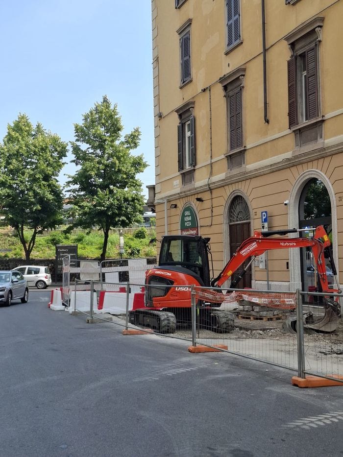 Via Paglia a Bergamo, al via la riqualificazione della strada - Foto