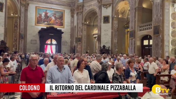 Il ritorno del Cardinale Pizzaballa nella sua Cologno