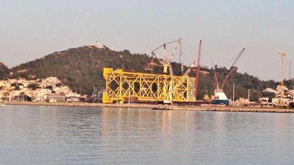 Saipem, parte dalla Sardegna il 'piede' di una piattaforma per il gas