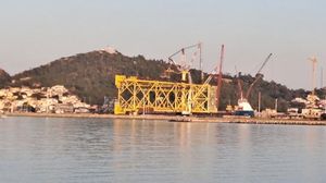 Saipem, parte dalla Sardegna il 'piede' di una piattaforma per il gas