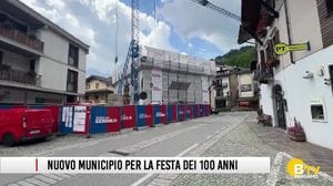 Lavori al municipio: per Natale il taglio del nastro