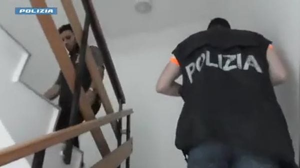 Le perquisizioni della Polizia