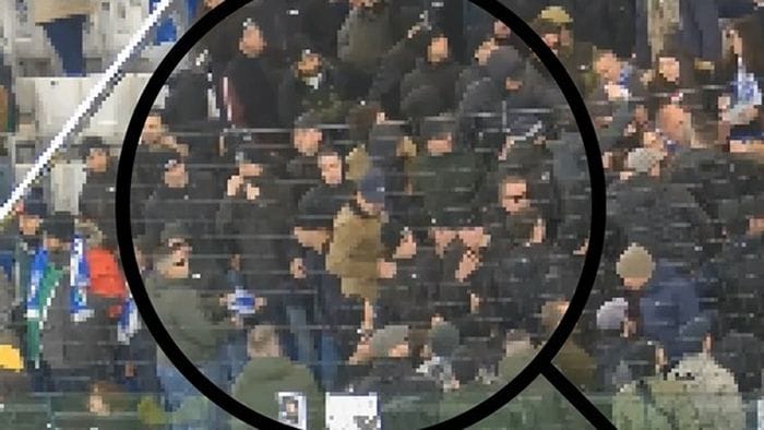 minacce e intimidazioni a bergamo durante italia irlanda sette tifosi indagati video