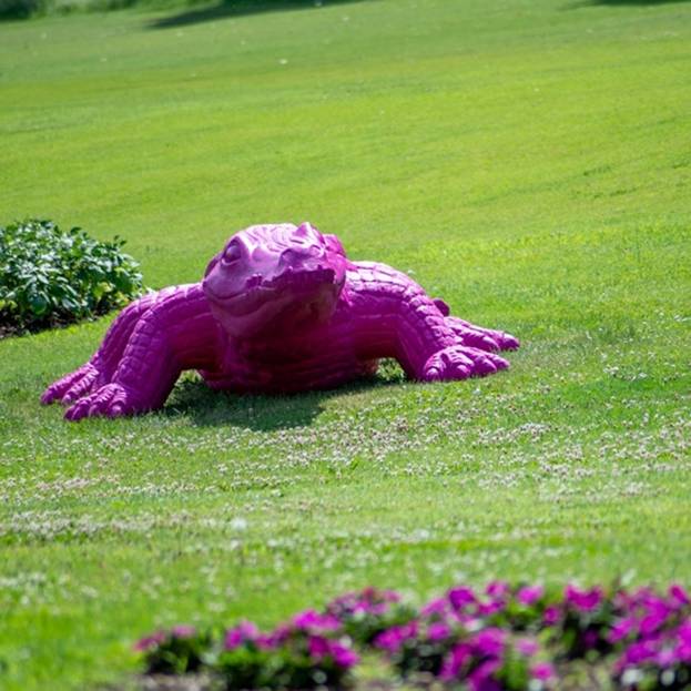 Parco Giardino Sigurtà incanta il visitatore con natura e installazioni colorate