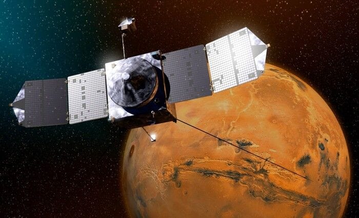 Addio alla sonda Maven della Nasa, osservava Marte dal 2014 