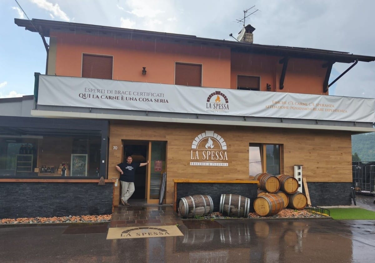 Alla «Braceria La Spessa» una speciale festa di anniversario