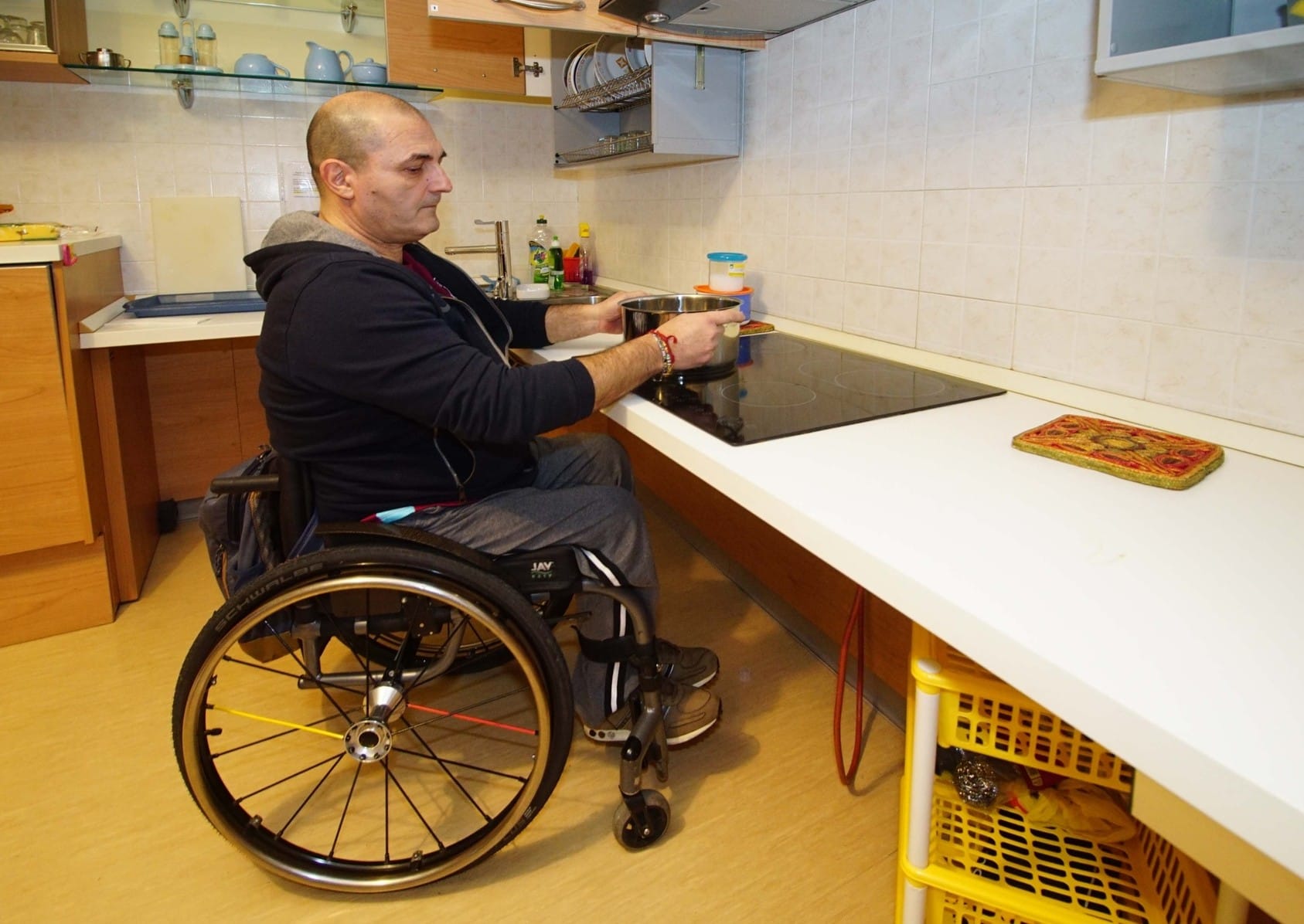 Claudio Tombolini dell’associazione Disabili Bergamaschi: «La vita va sempre preservata e vissuta»