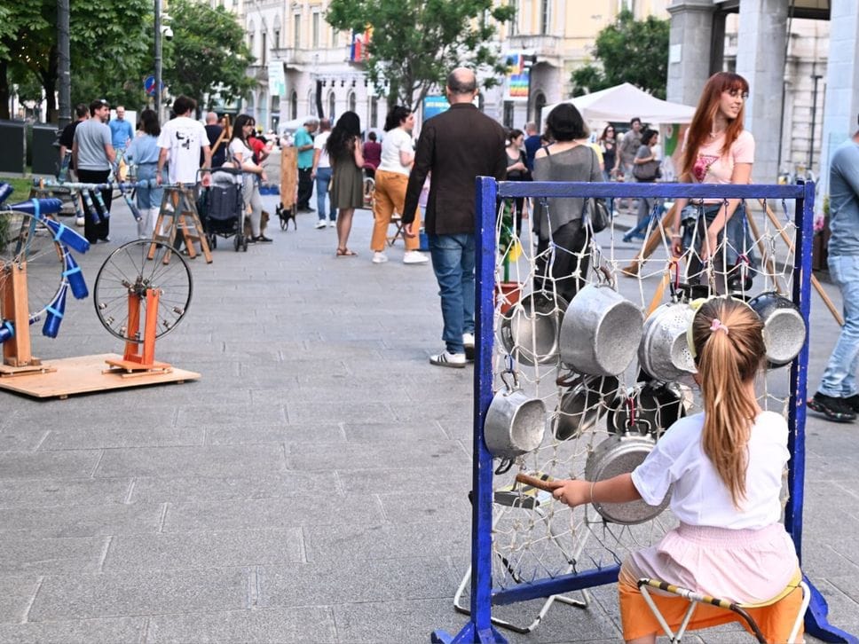 A Bergamo la prima Notte bianca dell’ambiente - Foto e video