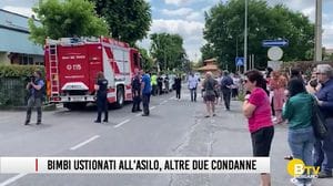 Osio Sopra, bambini ustionati all'asilo San Zeno, condannate in Primo grado anche la maestra e la direttrice didattica