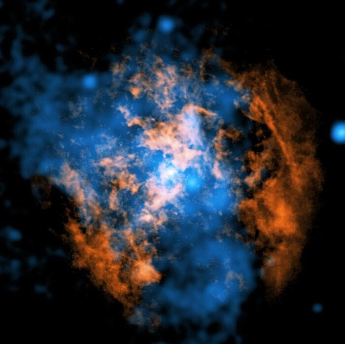 Trovato il vento del buco nero della Via Lattea