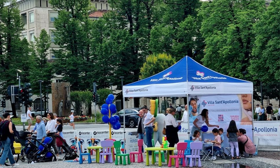 Camminata Nerazzurra: apre il Villaggio sul Sentierone - Foto