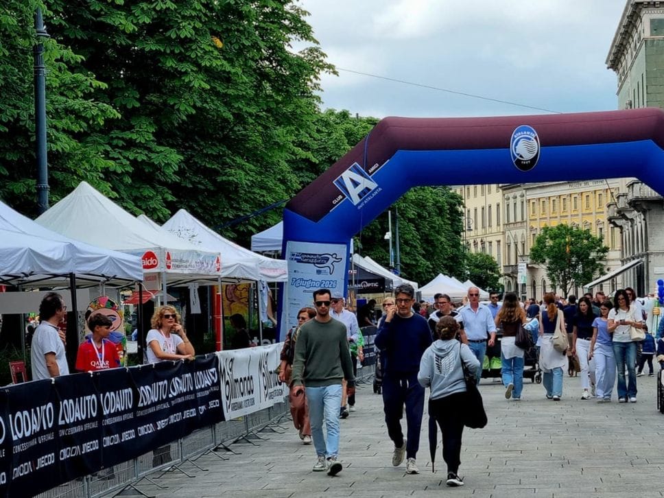 Camminata Nerazzurra: apre il Villaggio sul Sentierone - Foto