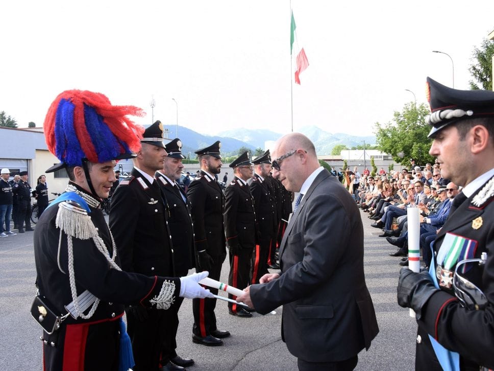 Carabinieri in festa a Bergamo: «212 anni di lealtà e dedizione»