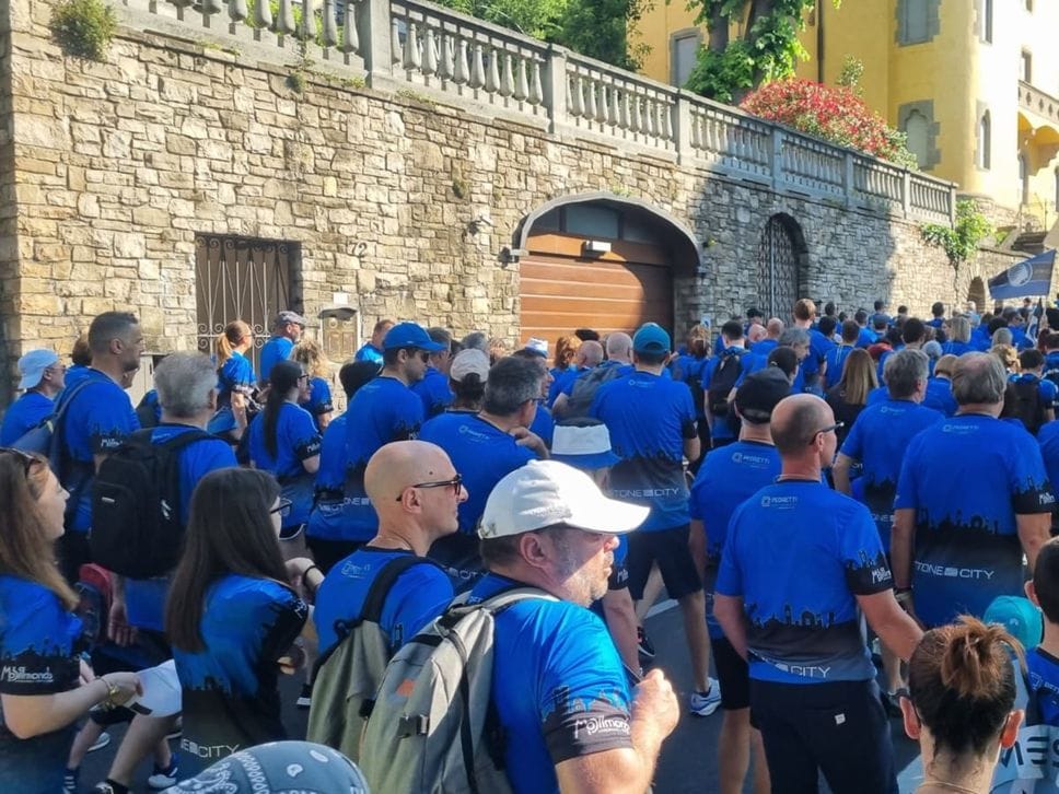 Camminata Nerazzurra, oltre 12mila tifosi invadono il Sentierone - Foto