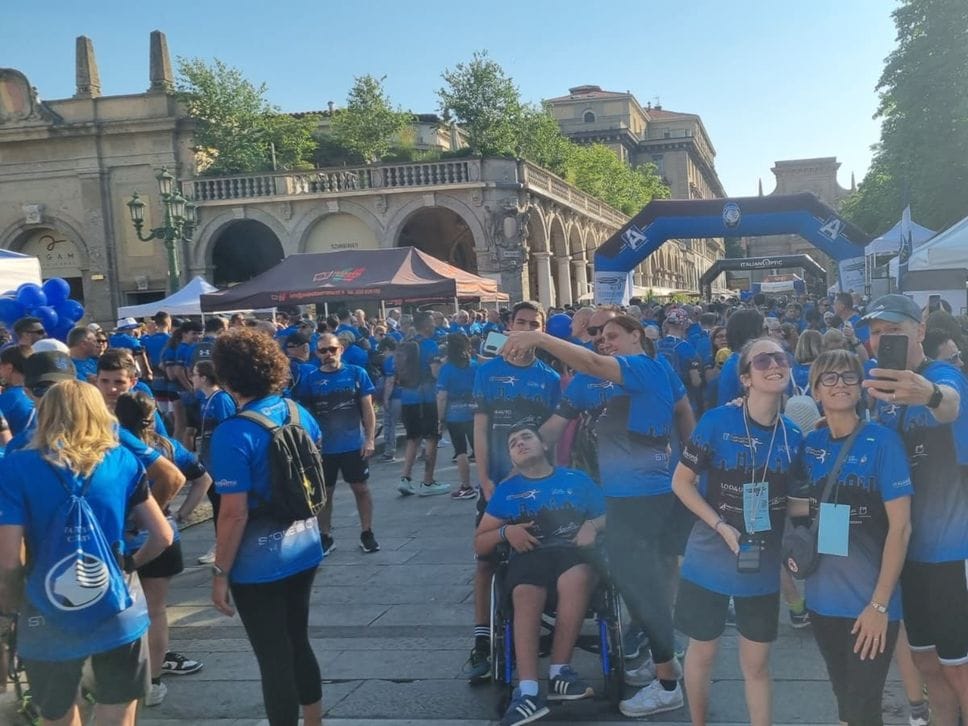 Camminata Nerazzurra, oltre 12mila tifosi invadono il Sentierone - Foto