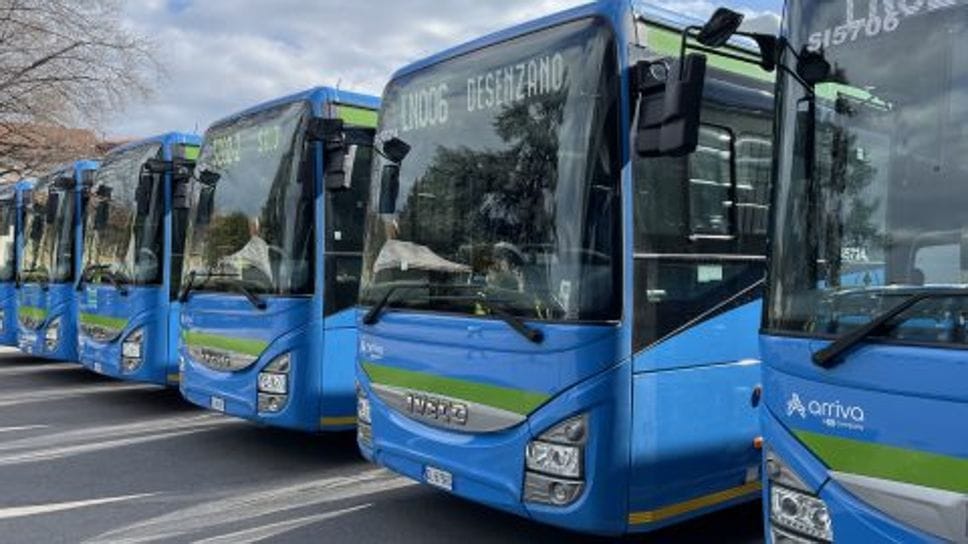 Scatta l’orario estivo di «Arriva Italia»: in bus da Bergamo alla Romagna
