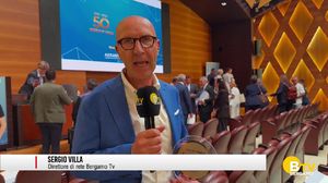 Roma, consegnato il premio per i 50 anni di attività di Bergamo Tv
