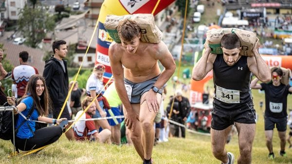 Torna la «Magut Race», la gara che porta il muratore bergamasco sotto i riflettori