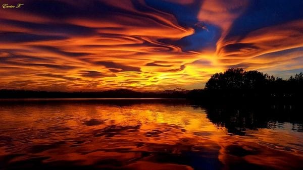 Gioco di colori nel cielo