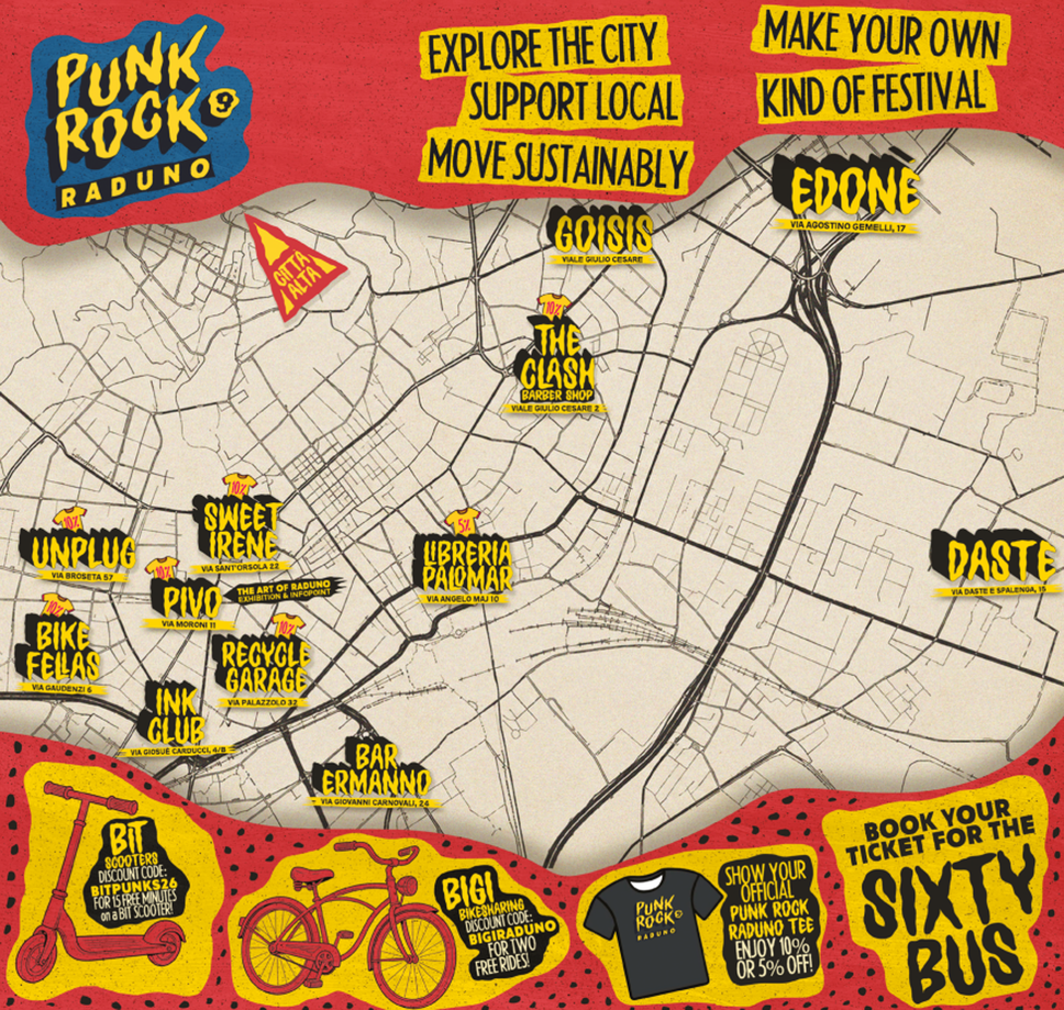 «Make your own kind of music»: a Bergamo è tempo di Punk Rock Raduno