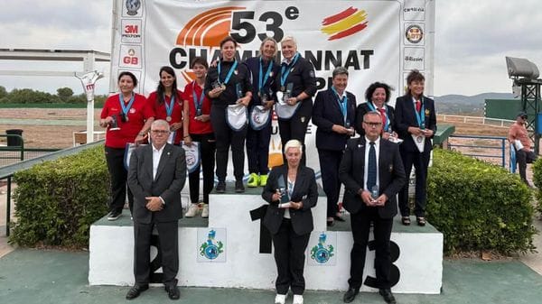 Amighetti centra la tripla agli Euopei: oro, argento e bronzo nella Fossa universale