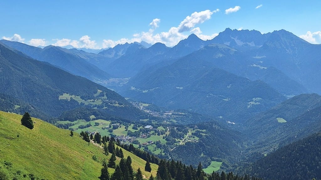 La verdeggiante Valle di Scalve