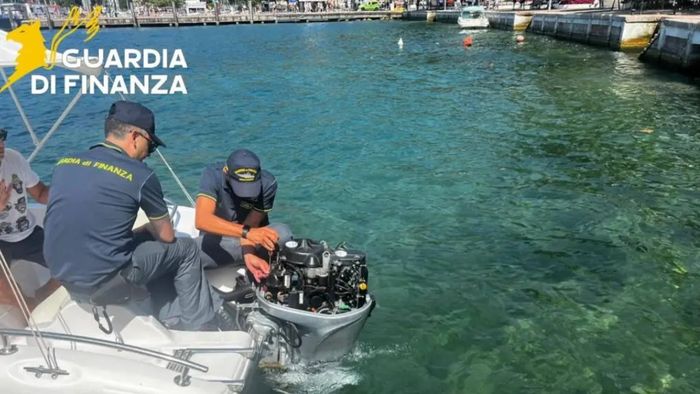Controllo Guardia di Finanza: 5 sequestri di motori truccati sui laghi