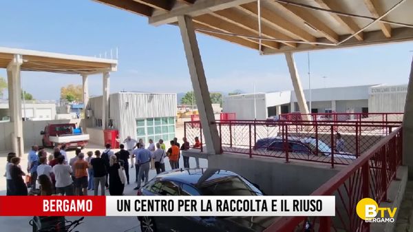 Bergamo, un nuovo centro per la raccolta differenziata dei rifiuti e per il riuso