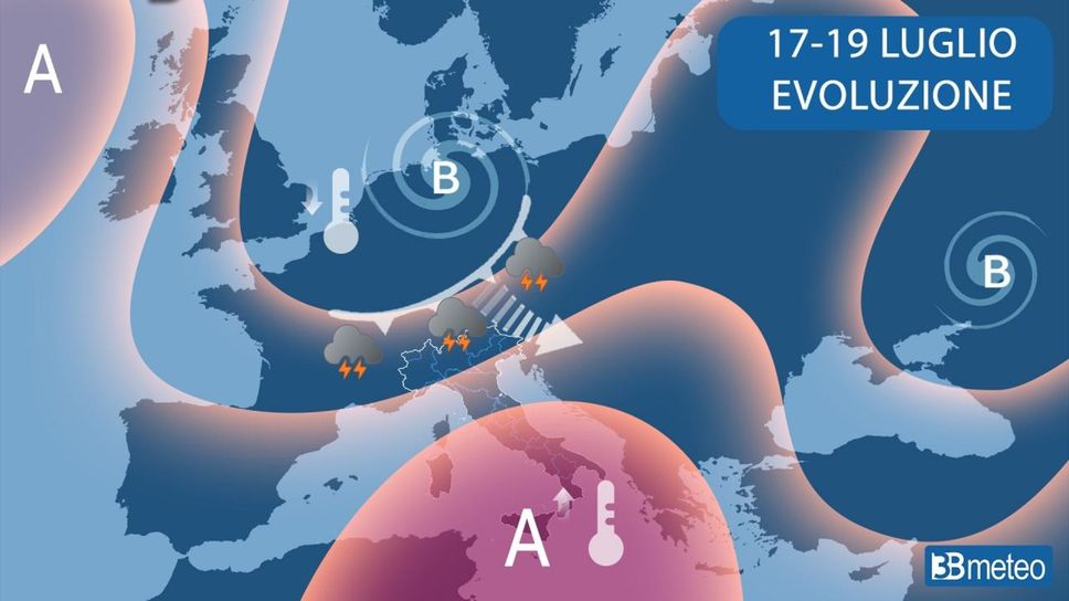 Meteo, anche nella Bergamasca picchi fino a 45°C. Allerta per forti temporali in città