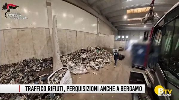 Brescia, traffico internazionale di rifiuti, perquisizioni anche nella Bergamasca