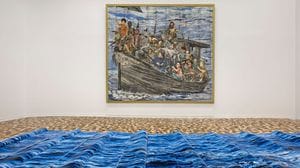 Il cielo e la crociata di Mastrovito, in mostra alla Biennal del Agua