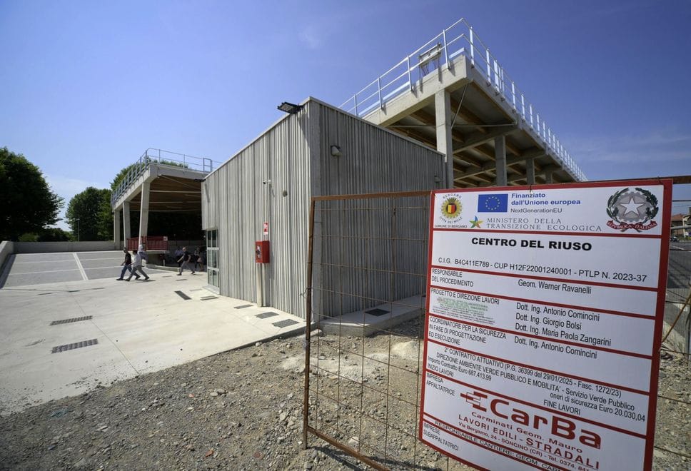 Rifiuti, ecco il nuovo Centro di raccolta di Bergamo