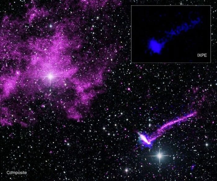 Una missione Nasa-Asi mappa i campi magnetici di una pulsar 
