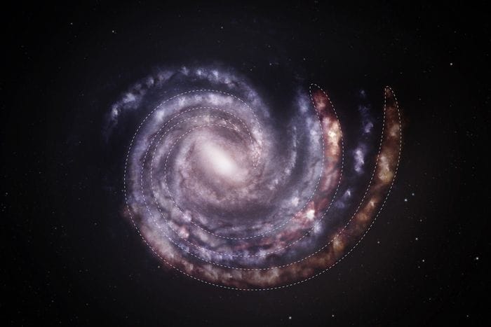 Via Lattea, i bracci a spirale esterni sono più distanti del previsto 
