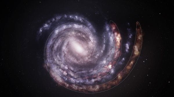 Via Lattea, i bracci a spirale esterni sono più distanti del previsto 