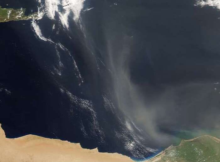 Sono aumentate sull'Europa le polveri in arrivo dal Sahara