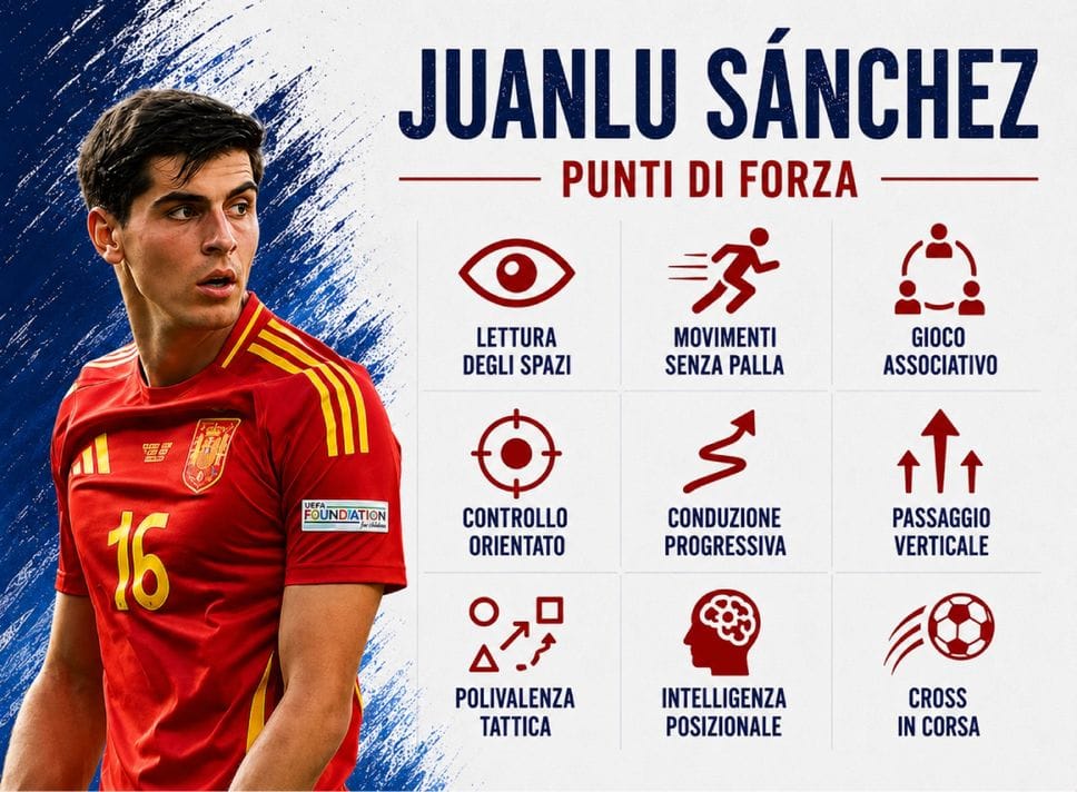 L’Atalanta su Juanlu Sanchez? Lettura degli spazi e polivalenza: lo spagnolo (sulla carta) funziona per il gioco di Sarri