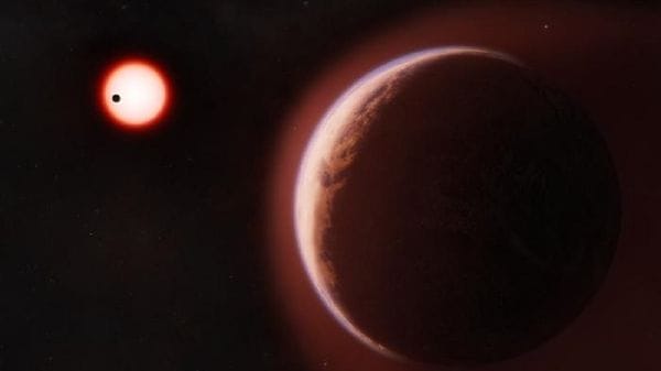 Le prime tracce di un'atmosfera su un lontano pianeta roccioso  