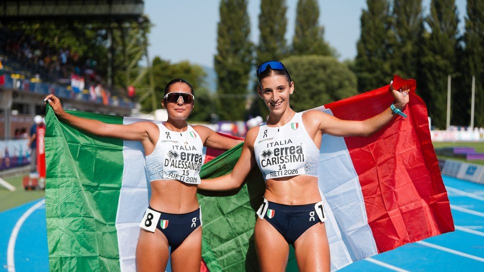 Europei Under 18 di atletica, bronzo per Carissimi nella 5km di marcia
