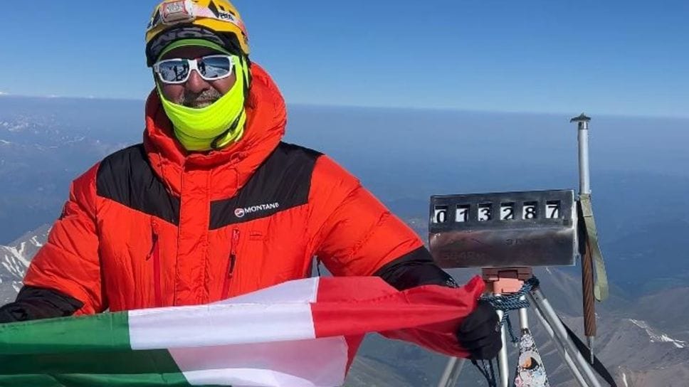 L’impresa di Gatti, barista scalatore sul tetto d’Europa