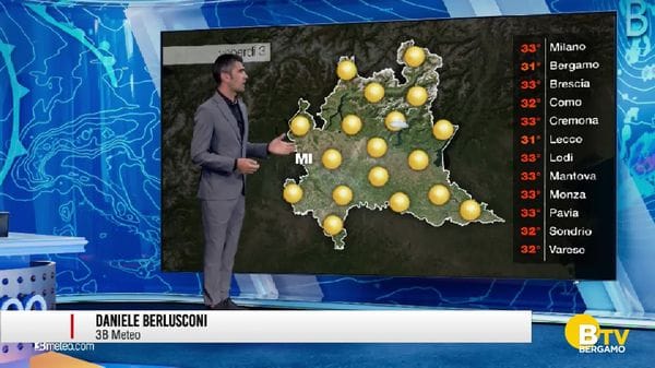 Meteo, le previsioni per venerdì 3 luglio