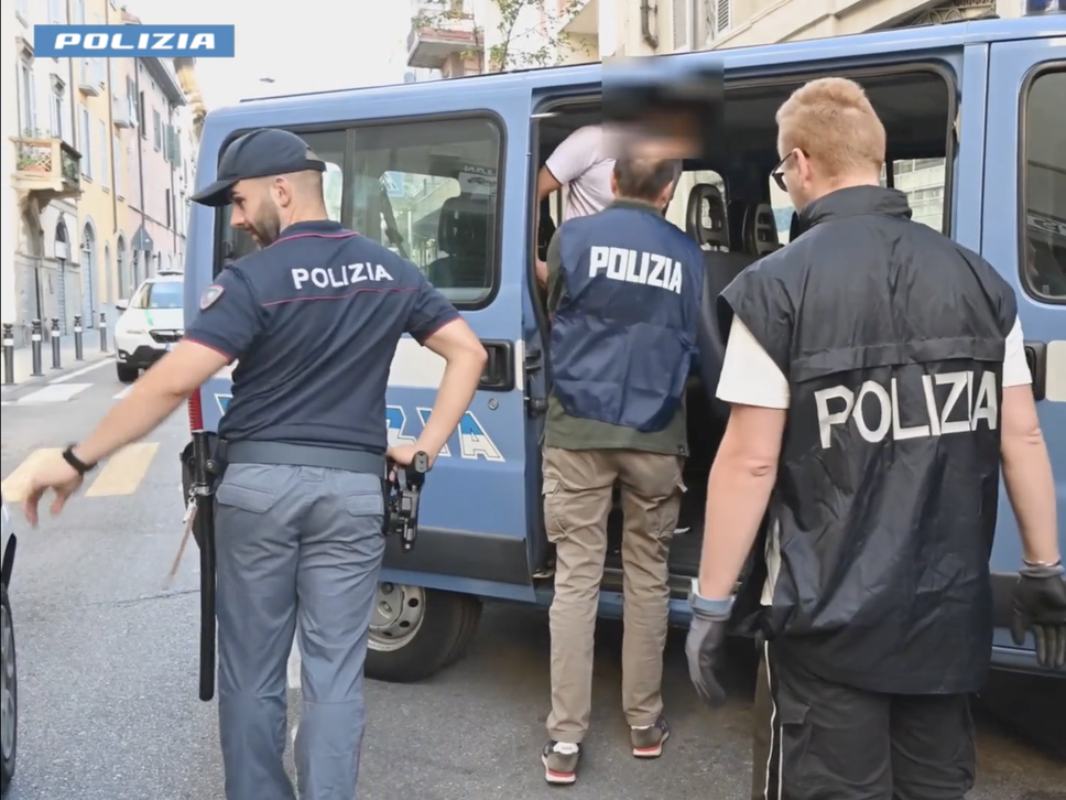 Operazione all’alba in via Quarenghi a Bergamo: 161 identificati